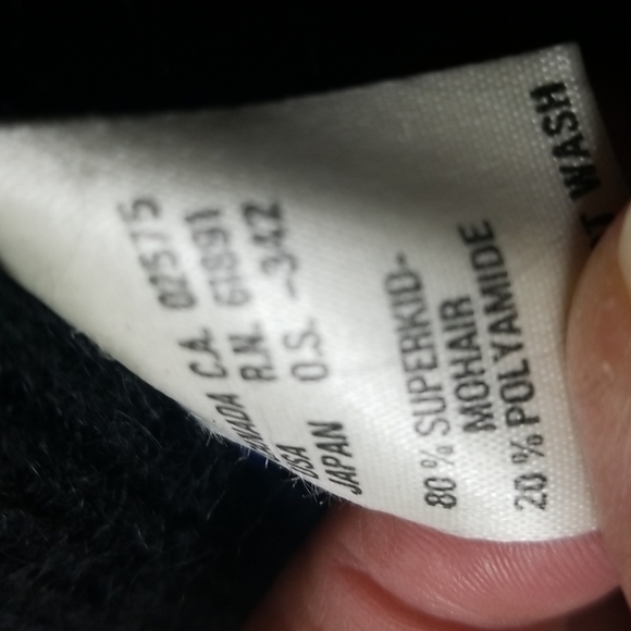 ESCANDA Superkid 100% mohair Vintage poncho. - Picture 3 of 6